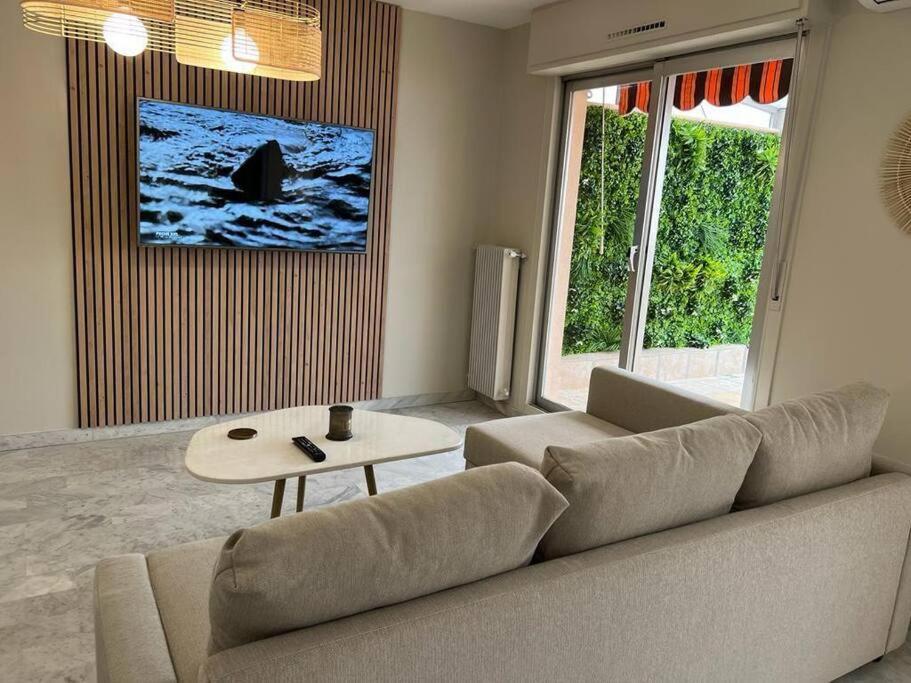 Superbe Appartement Vue Sur Mer นีซ ภายนอก รูปภาพ