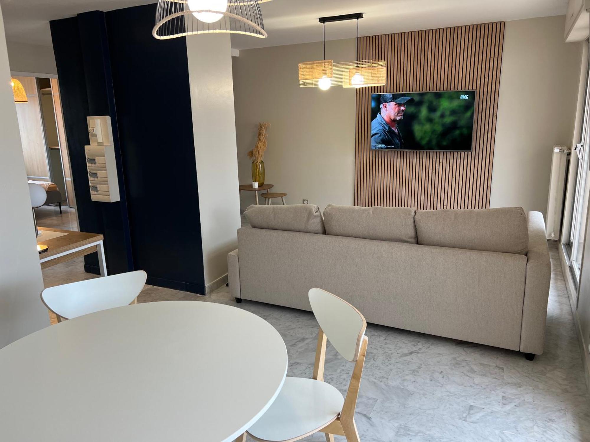 Superbe Appartement Vue Sur Mer นีซ ภายนอก รูปภาพ